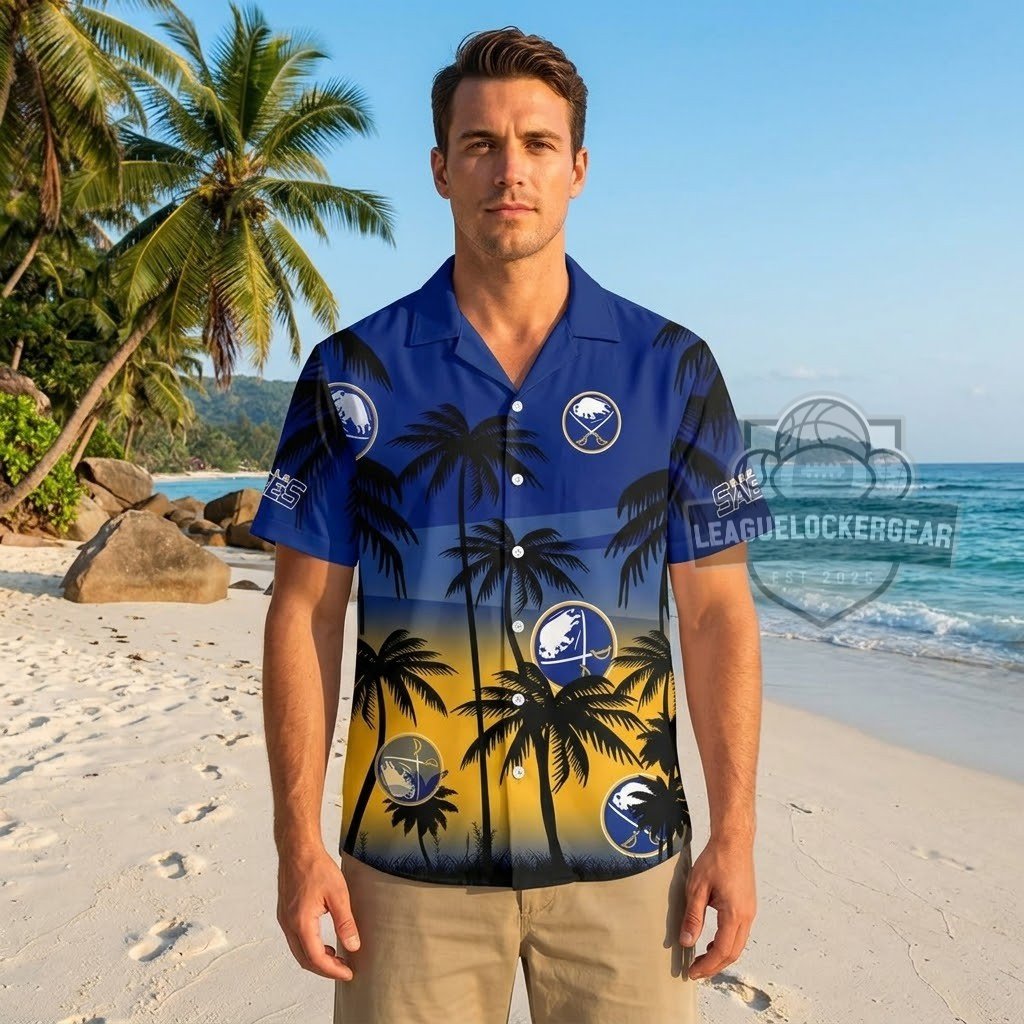 Buffalo Sabres Hawaiian Shirt - LeagueLockerGear