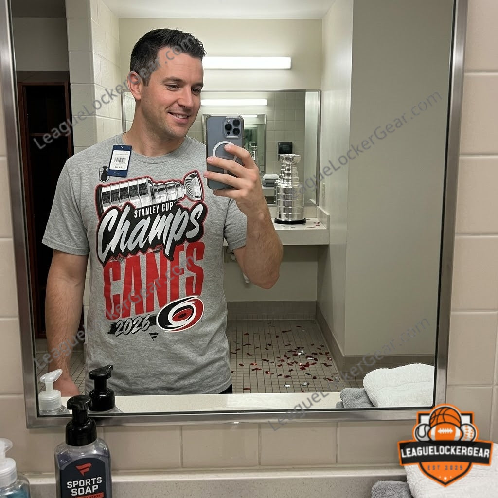 Carolina Hurricanes Stanley Cup Champs 2026 T-Shirt - LeagueLockerGear