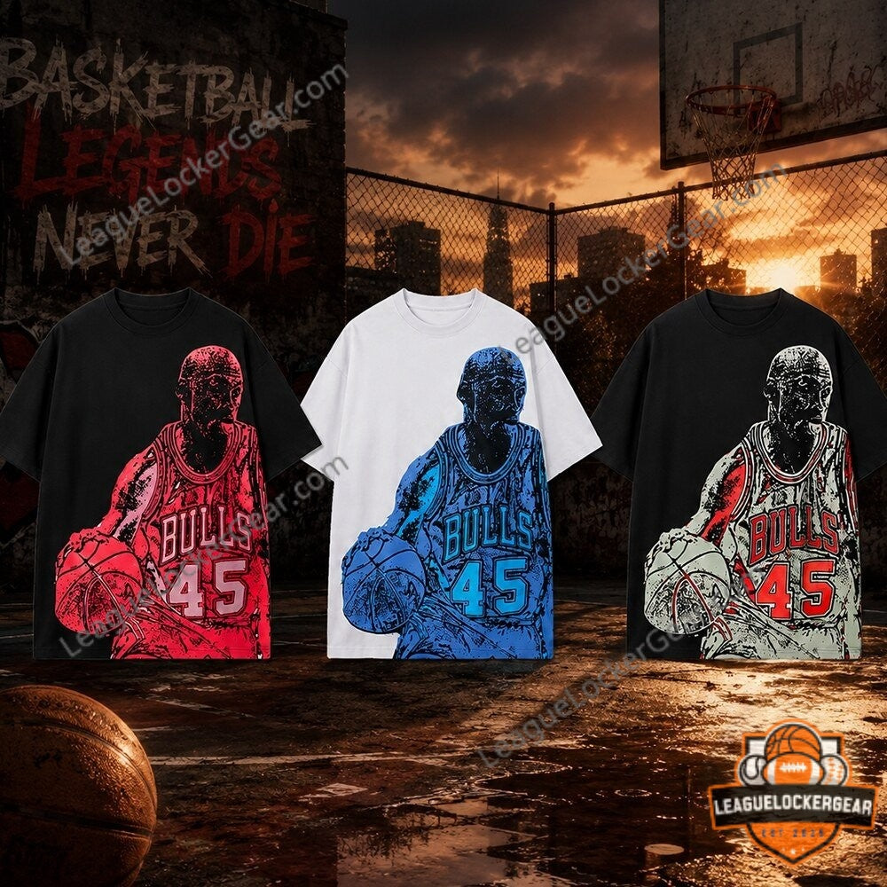 Michael Jordan Chicago Bulls Vintage T-Shirt 2026 - LeagueLockerGear