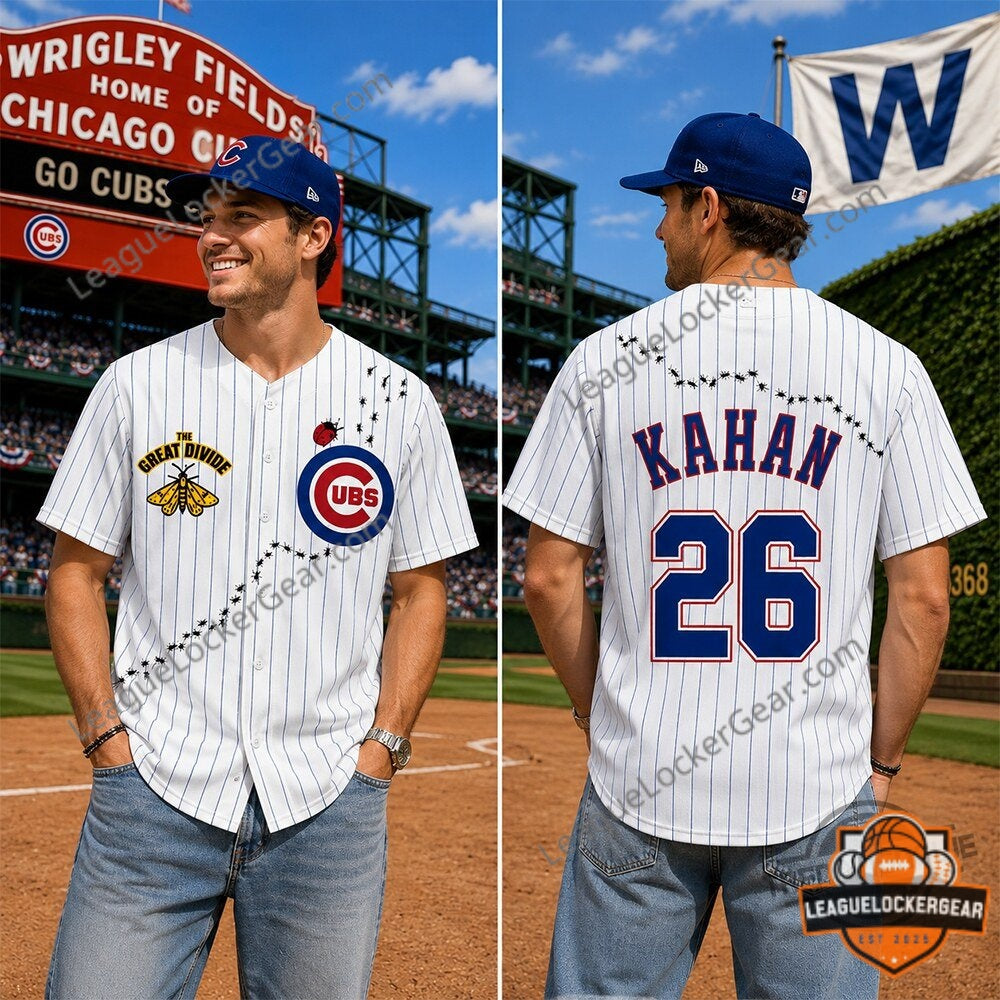 2026 Noah Kahan Wrigley Field Chicago Cubs Jersey - LeagueLockerGear