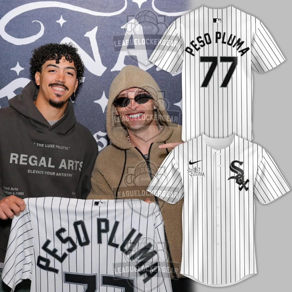 Chicago White Sox Peso Pluma Baseball Jersey - LeagueLockerGear