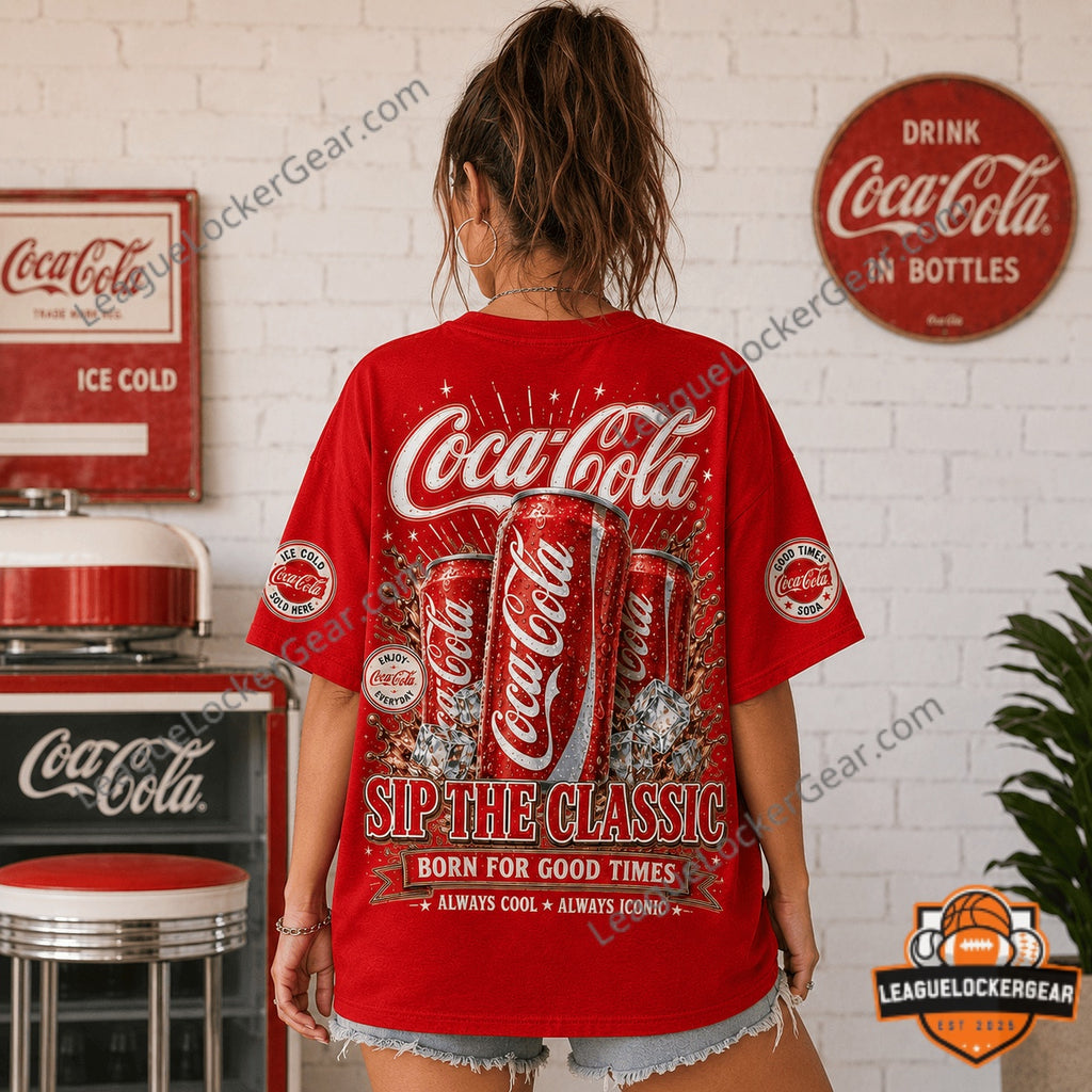Coca-Cola Refresh The Vibe 3D T-Shirt - LeagueLockerGear