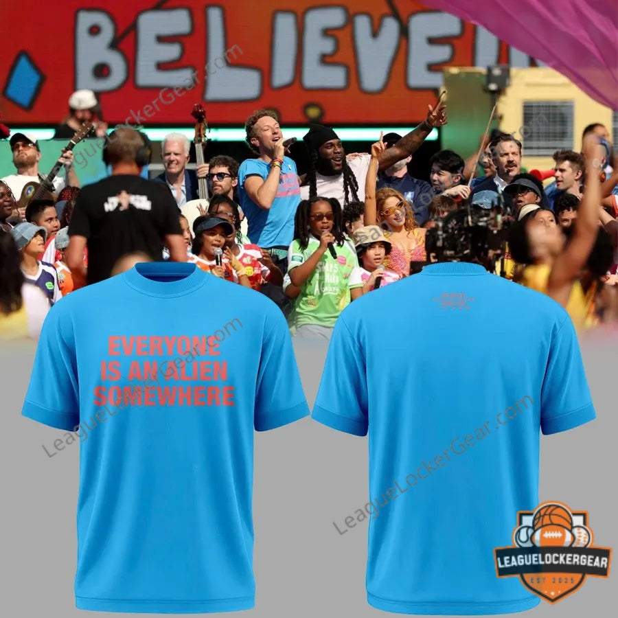 EVERYONE IS AN ALIEN SOMEWHERE T-Shirt - LeagueLockerGear