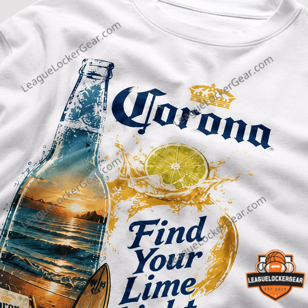 Corona Extra Summer Vibes T-Shirt - LeagueLockerGear