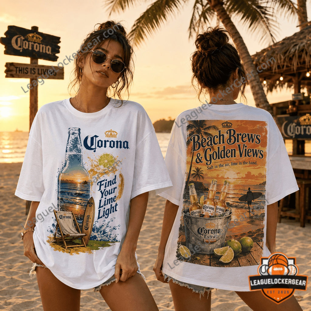 Corona Extra Summer Vibes T-Shirt - LeagueLockerGear
