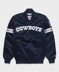 Dallas Cowboys Men’s Varsity Bomber Jacket – Classic Navy Game-Day Outerwear - LeagueLockerGear
