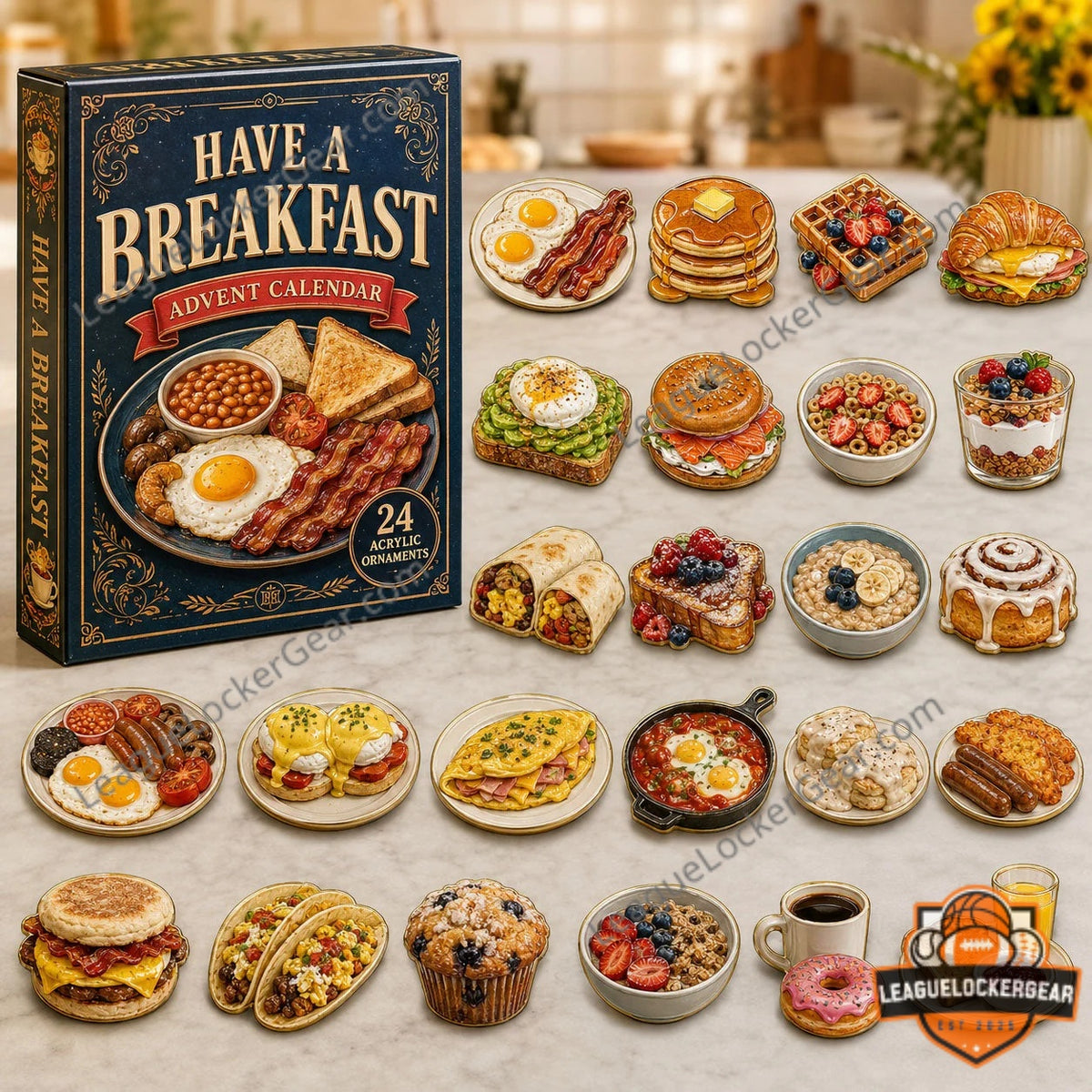 Cozy Breakfast Plate 24 Advent Calendar 2026