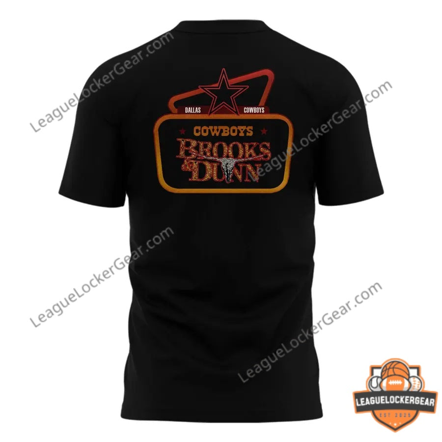 Dallas Cowboys Brooks & Dunn Vintage Graphic T-Shirt