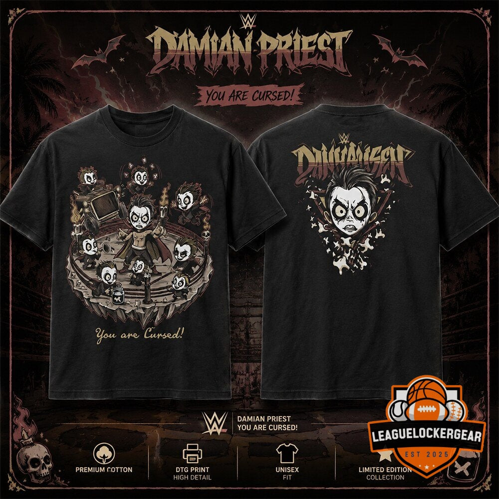 Danhausen And The Minis You Are Cursed T-Shirt - LeagueLockerGear