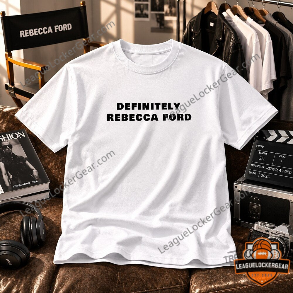 Ben Starr Warframe DEFINITELY REBECCA FORD T-Shirt - LeagueLockerGear