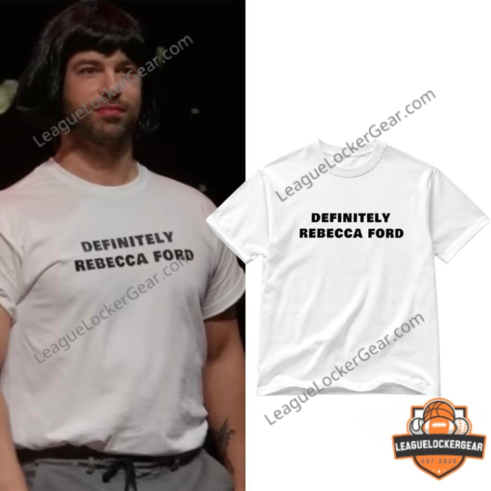 Ben Starr Warframe DEFINITELY REBECCA FORD T-Shirt - LeagueLockerGear