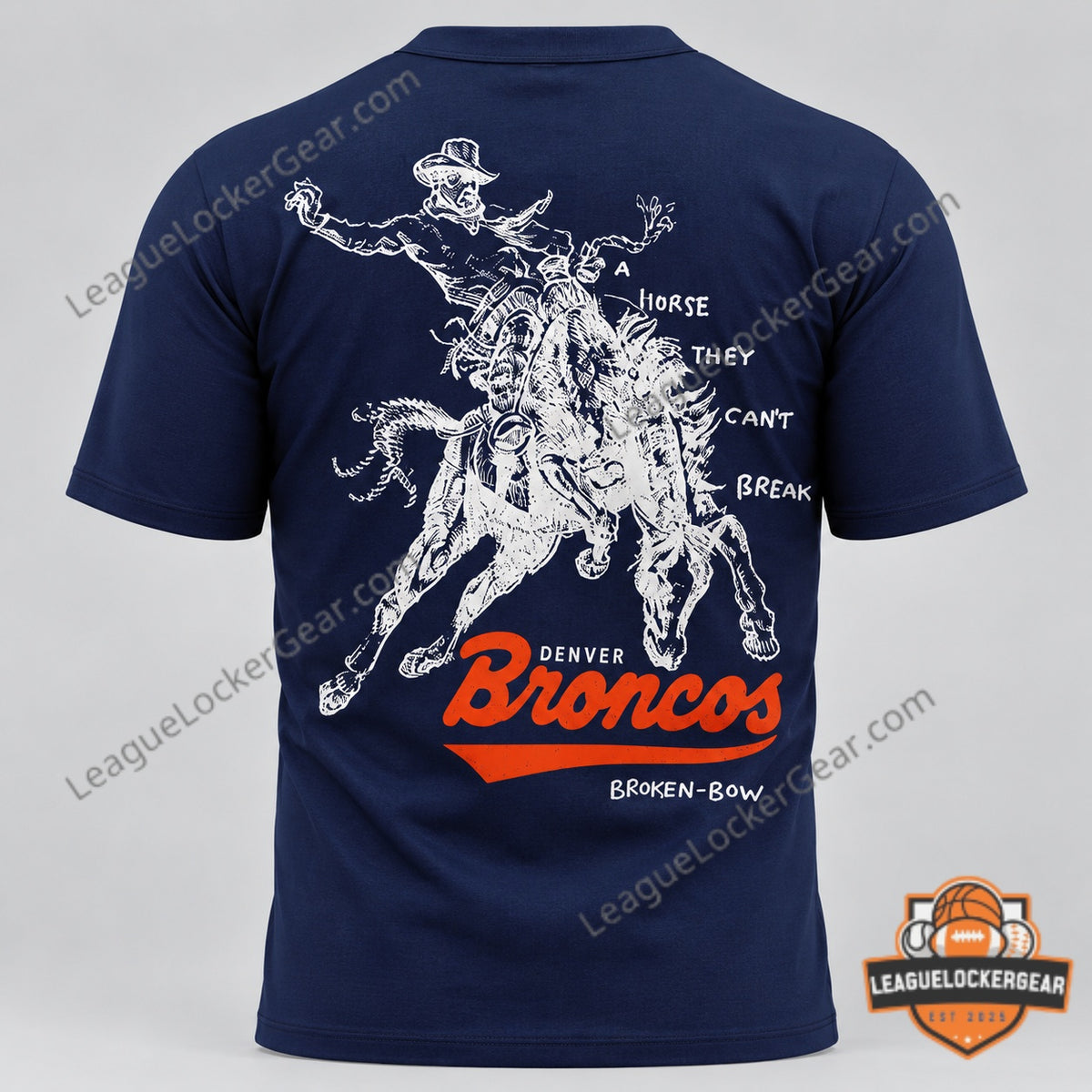 Denver Broncos Broken-Bow 2026 T-Shirt | League