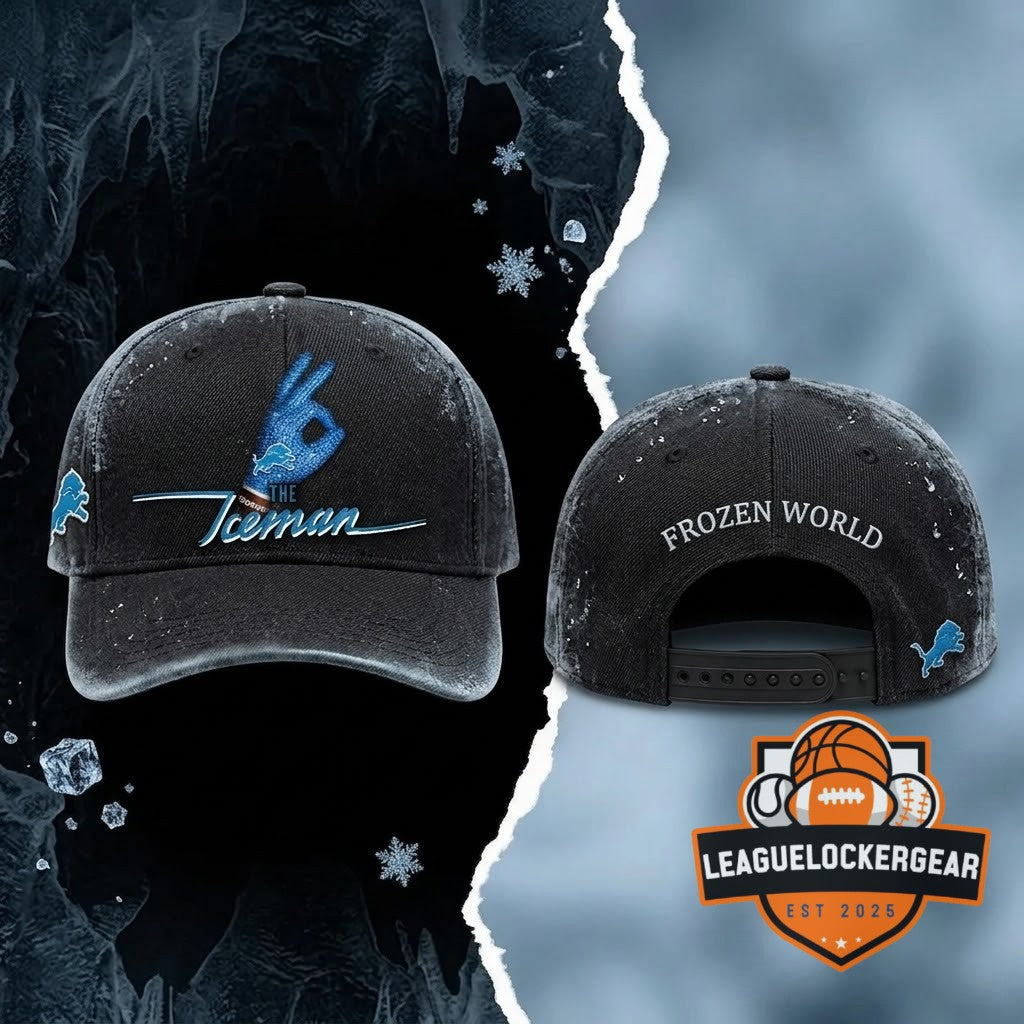 Iceman Drake Album x Detroit Lions Hoodie - LeagueLockerGear