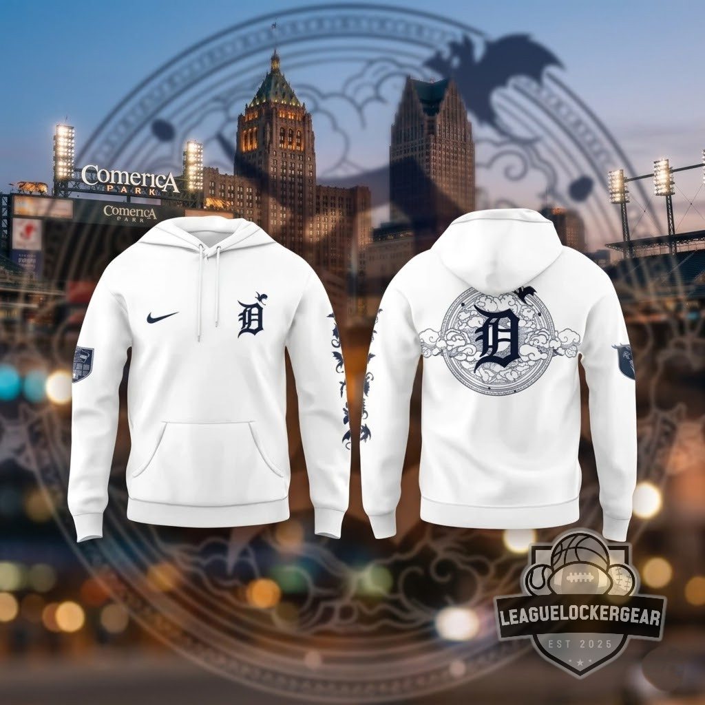 Detroit Tigers Fourth Wing Night Hoodie - LeagueLockerGear