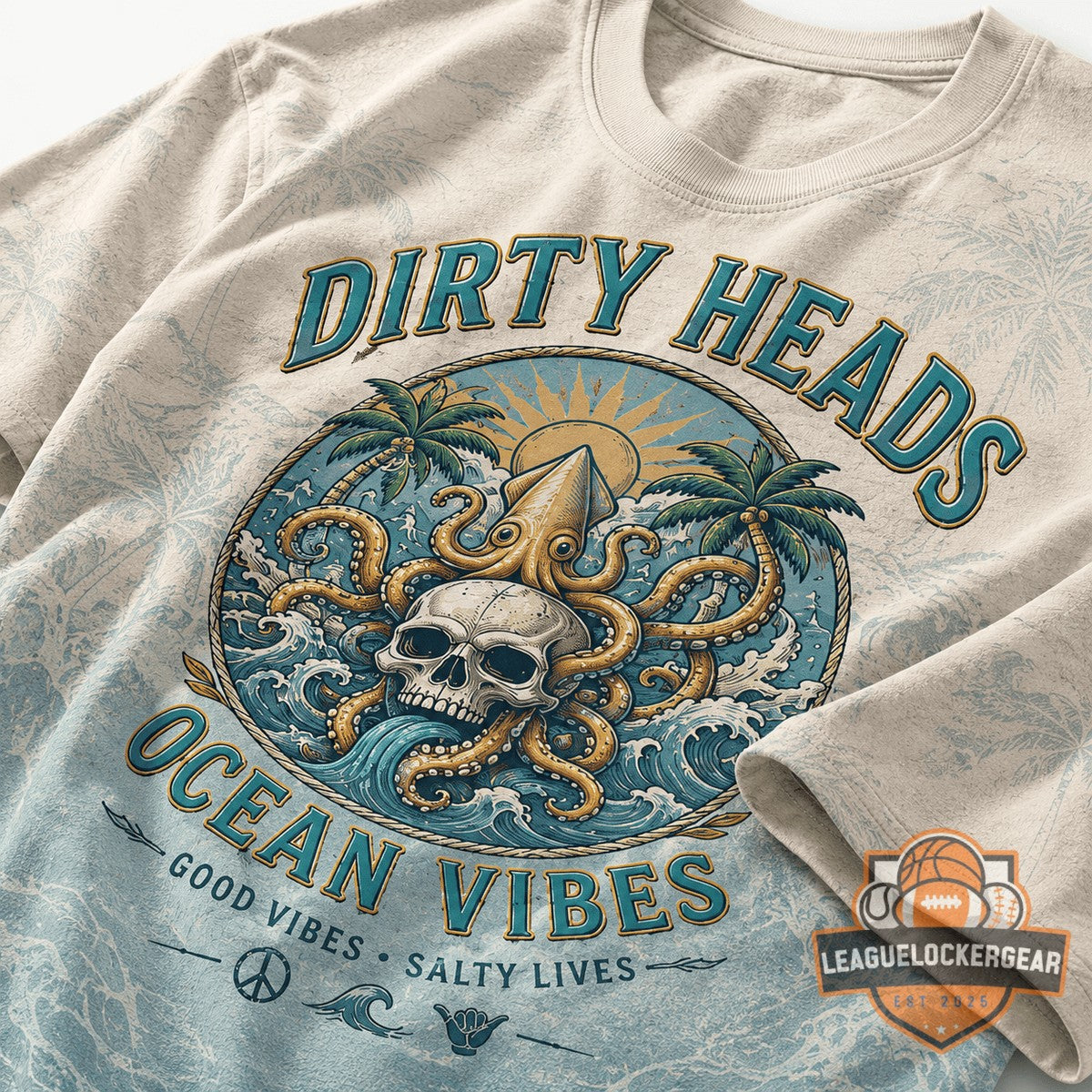Dirty Heads Ocean Vibes Est. 1987 T-Shirt - LeagueLockerGear