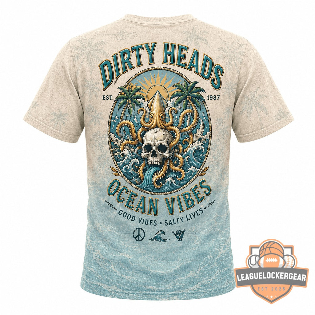 Dirty Heads Ocean Vibes Est. 1987 T-Shirt - LeagueLockerGear