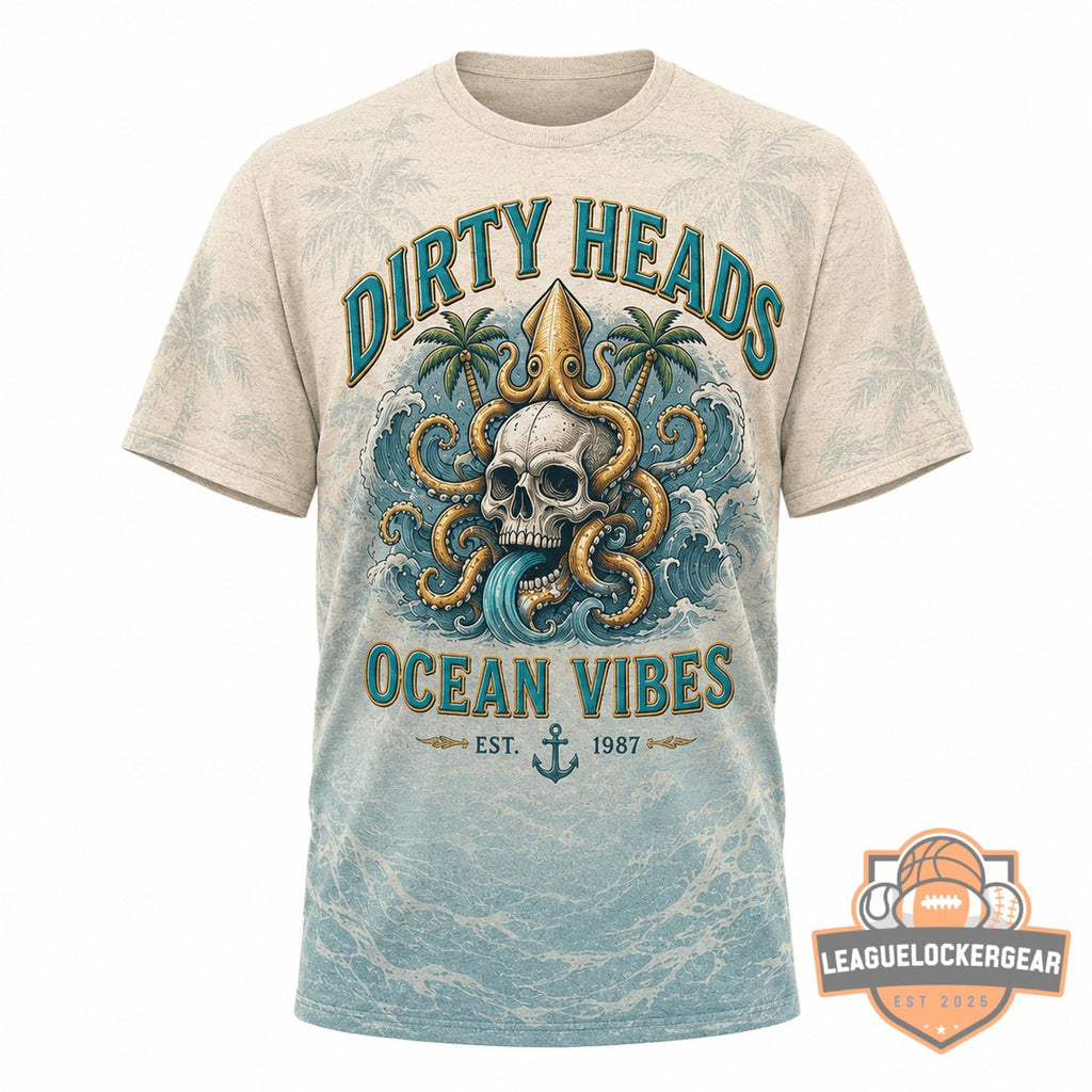 Dirty Heads Ocean Vibes Est. 1987 T-Shirt - LeagueLockerGear