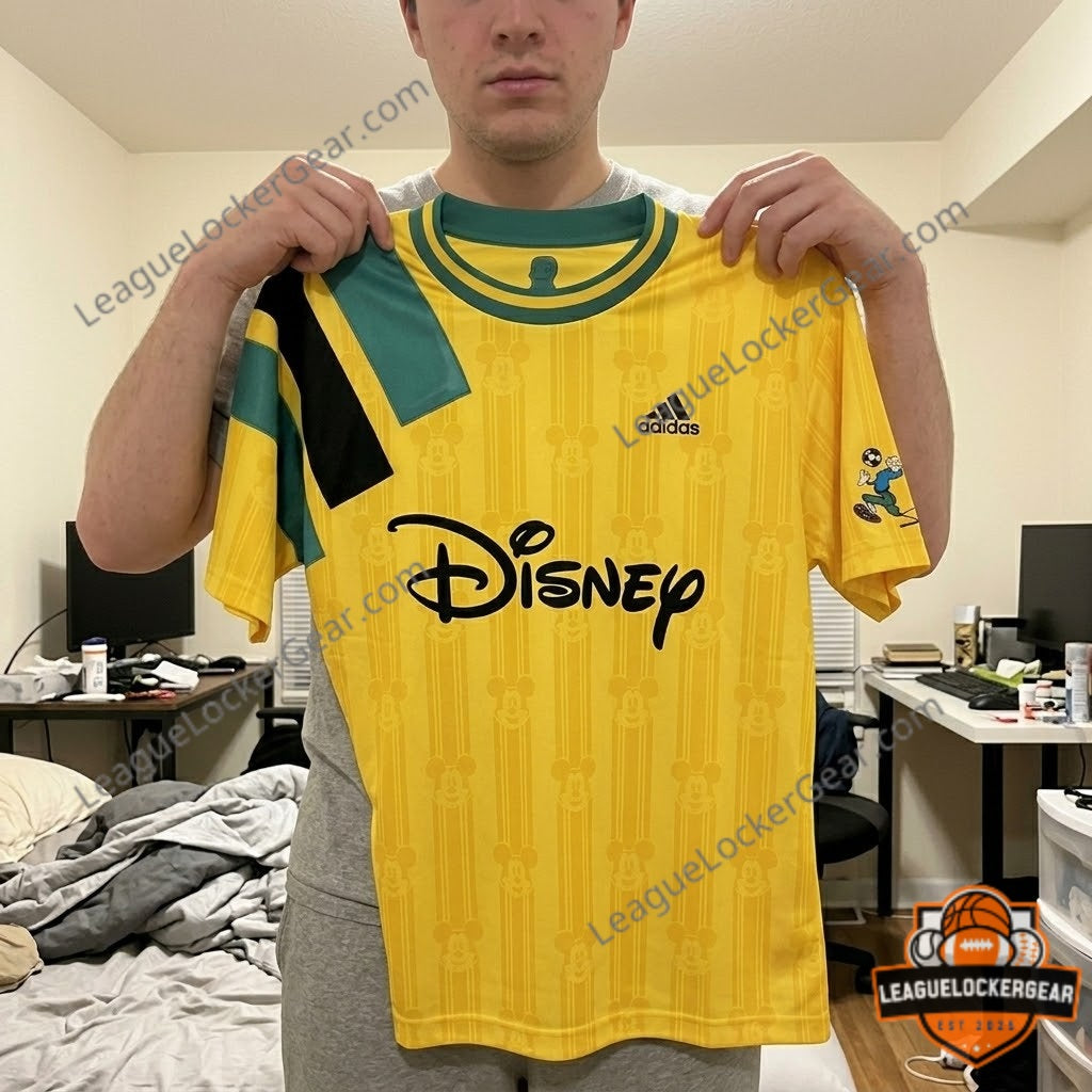 Adidas x Brain Dead x Disney World Cup 2026 Goofy Football Jersey - LeagueLockerGear