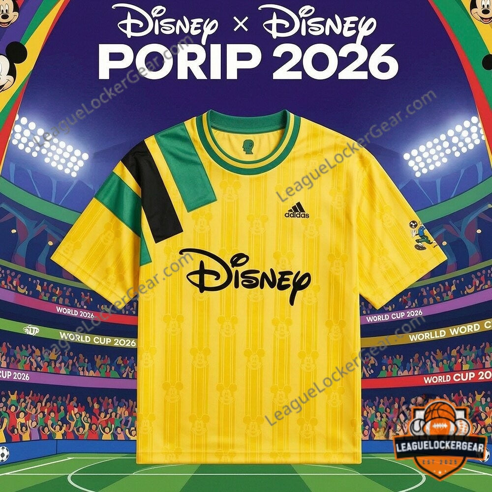 Adidas x Brain Dead x Disney World Cup 2026 Goofy Football Jersey - LeagueLockerGear
