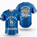 Los Angeles Dodgers 2025 World Series Champs Baseball Jersey – Official MLB Game Shirt - LeagueLockerGear