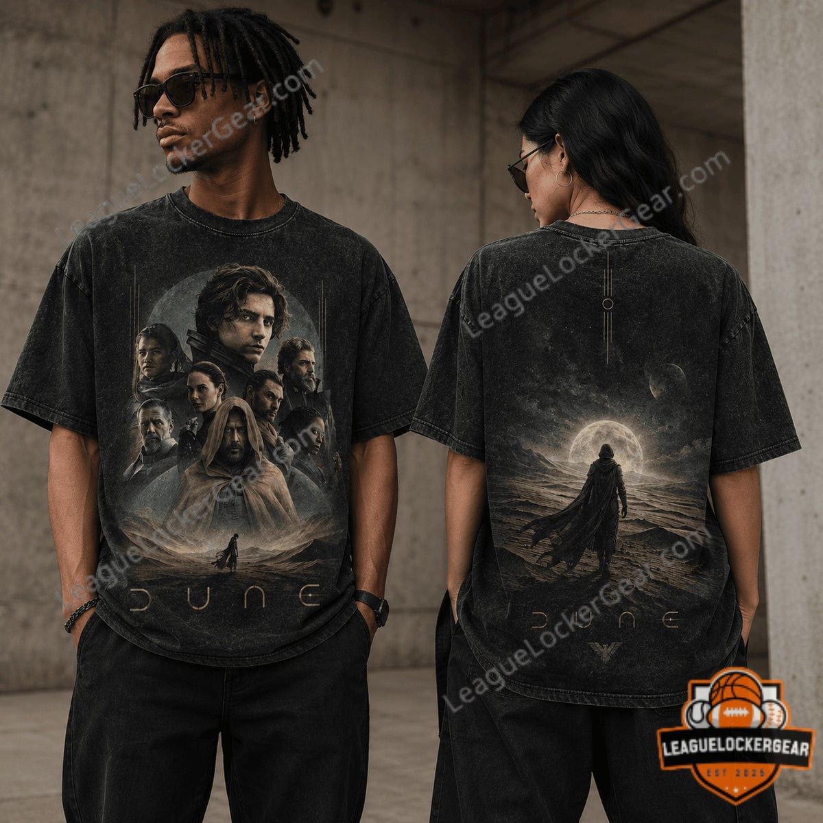 DUNE Dune Sandworm Graphic 3D T-Shirt - LeagueLockerGear