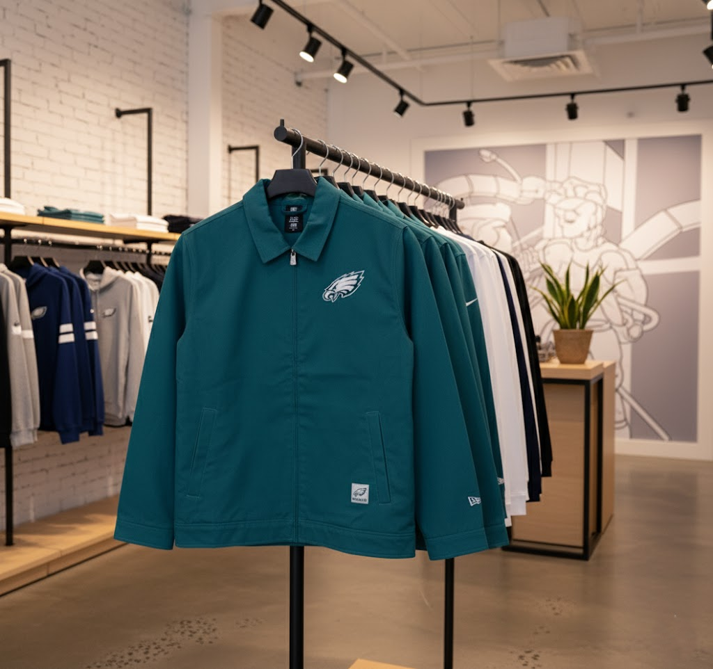 Philadelphia Eagles Pro Standard Midnight Green Full-Zip Jacket - LeagueLockerGear