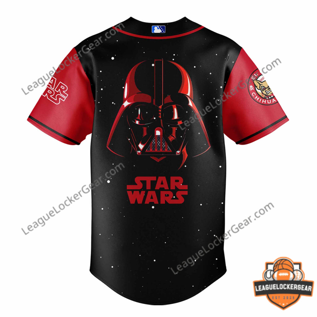 El Paso Chihuahuas Darth Vader Baseball Jersey