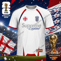 Supreme England National Football Team FIFA World Cup 2026 Jersey - LeagueLockerGear