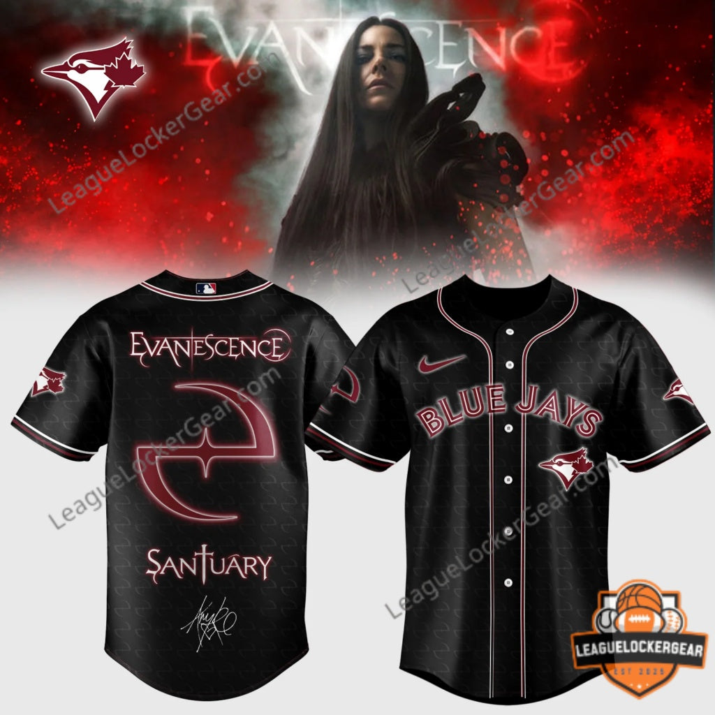 Evanescence x MLB All Team World Tour 2026 Baseball Jersey - LeagueLockerGear