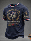 Falkland Islands British Veteran T-Shirt - LeagueLockerGear