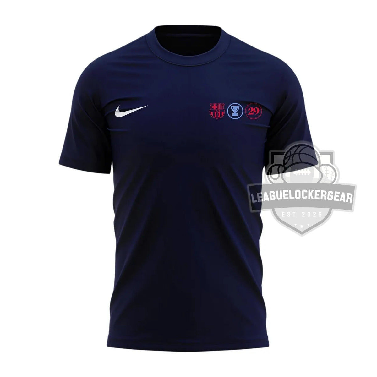 FC Barcelona 29th La Liga 2026 Championship T-Shirt - LeagueLockerGear