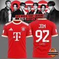 FC Bayern München BTS Collaboration Jin Jersey - LeagueLockerGear