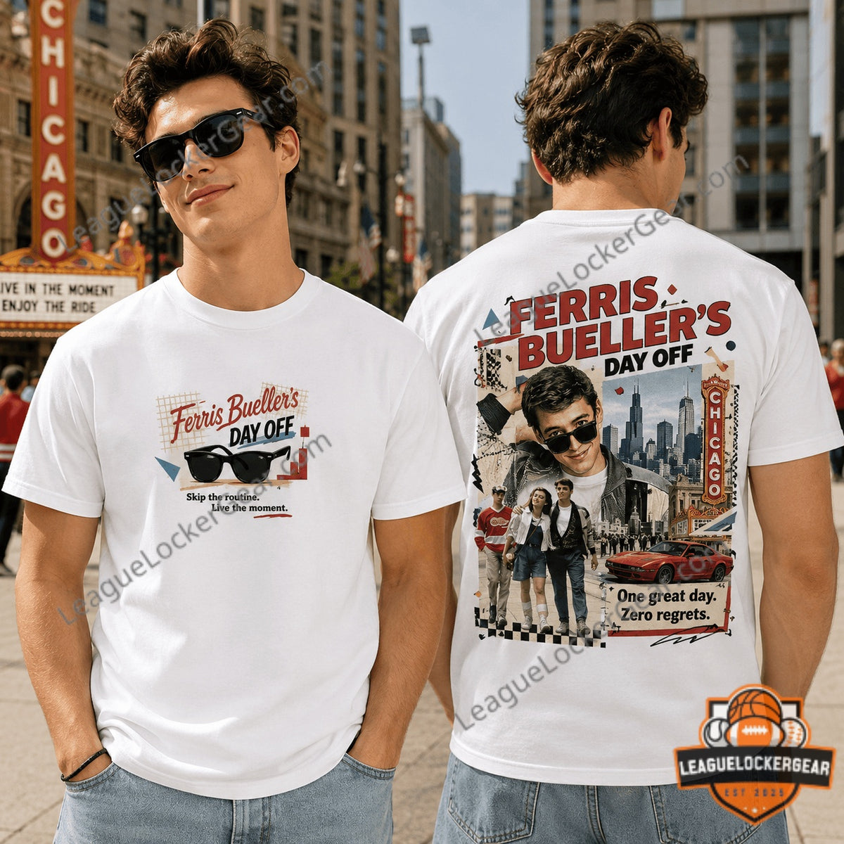 Ferris Bueller's Day Off 3D T-Shirt - LeagueLockerGear
