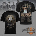 Five Finger Death Punch 20th Anniversary World Tour 2027 Signed T-Shirt - LeagueLockerGear