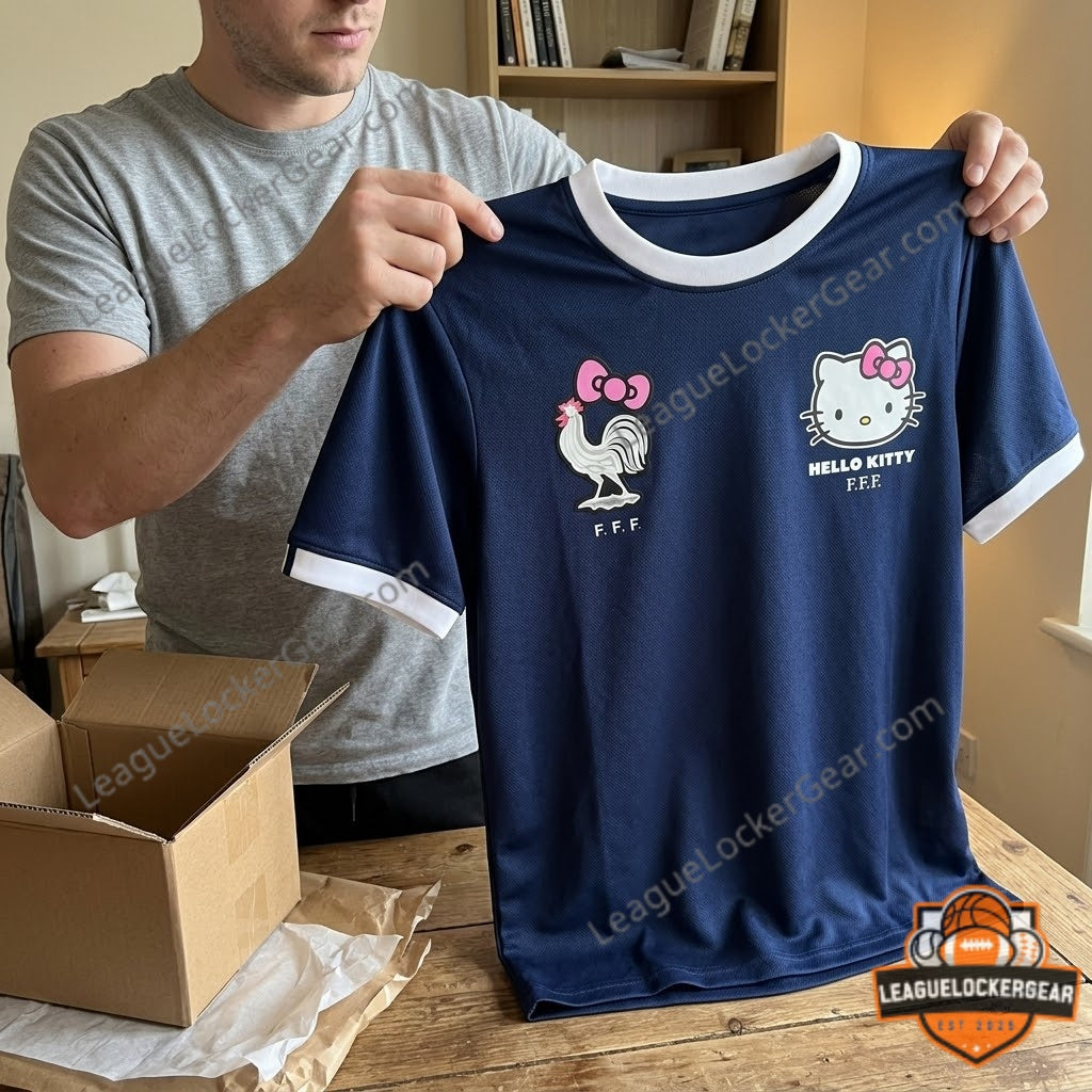 France Kylian Mbappé x Hello Kitty Soccer Jersey - LeagueLockerGear