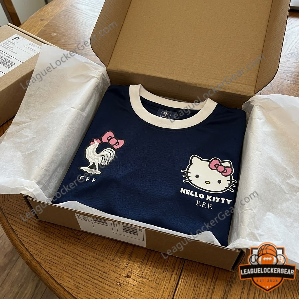 France Kylian Mbappé x Hello Kitty Soccer Jersey - LeagueLockerGear