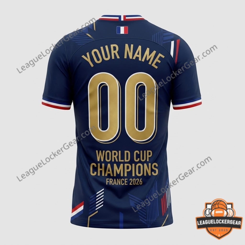 France World Cup Champions 2026 Football Jersey - LeagueLockerGear