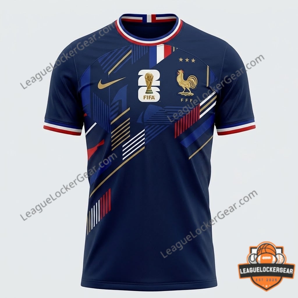 France World Cup Champions 2026 Football Jersey - LeagueLockerGear