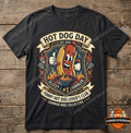 Funny Hot Dog Lover's Club Hot Dog Day 2026 Glizzy Gobbler T-Shirt - LeagueLockerGear