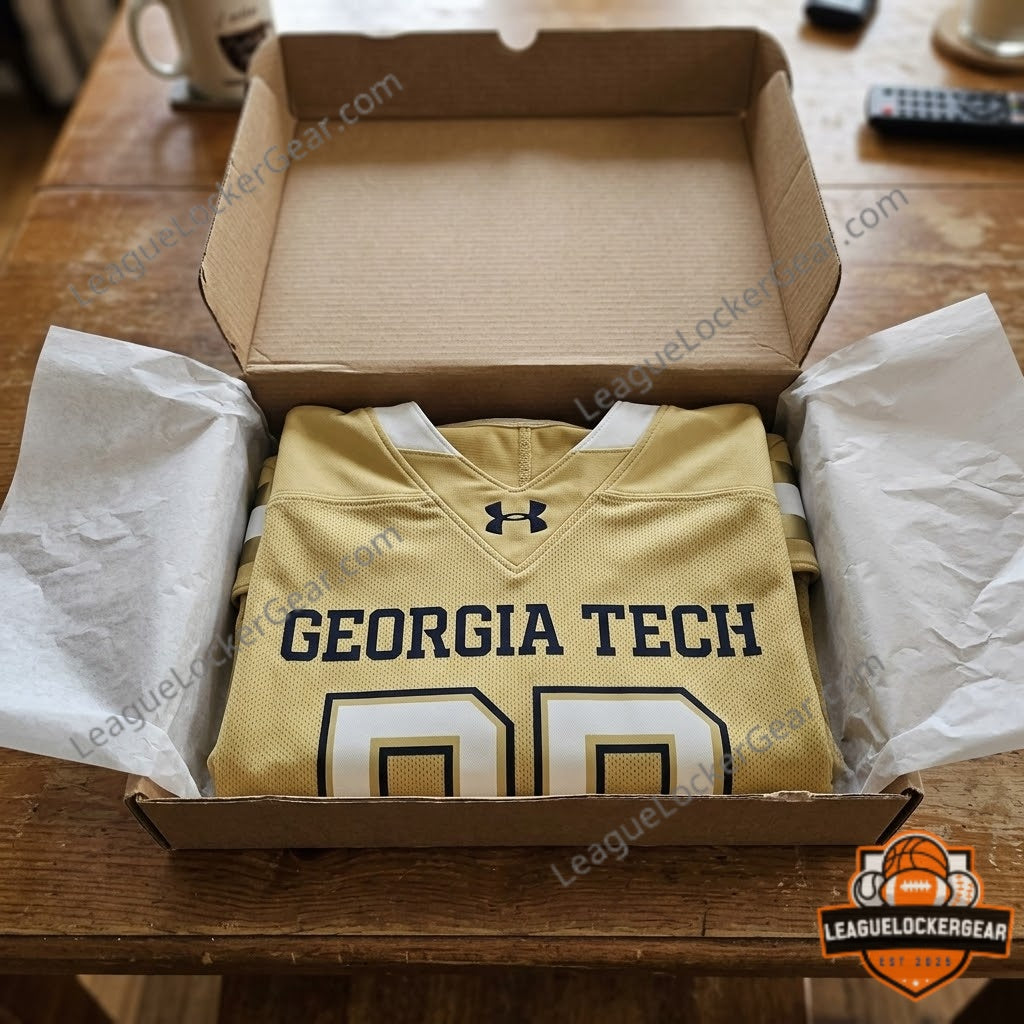 Georgia Tech Personalized Football Jersey - LeagueLockerGear