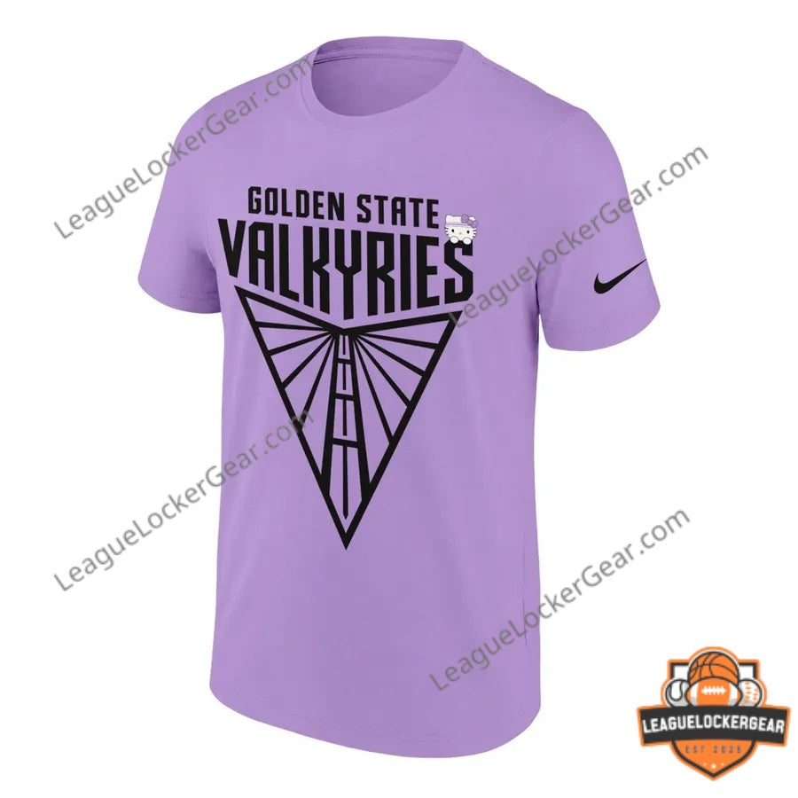 Golden State Valkyries Hello Kitty July 20 2026 T-Shirt - LeagueLockerGear