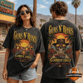 Guns N' Roses Summer Vibes Tropical Sunset T-Shirt - LeagueLockerGear