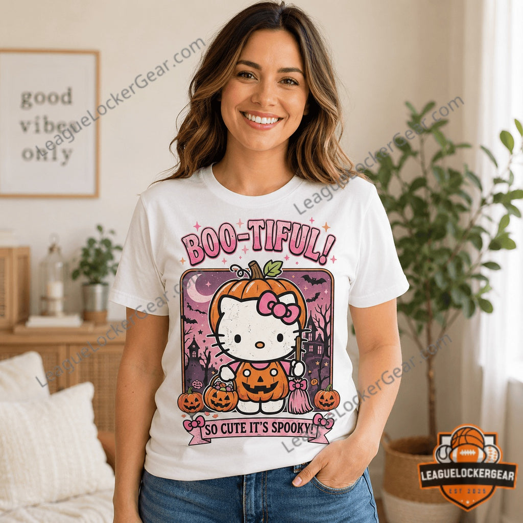 Hello Kitty Halloween Boo-tiful Vampire T-Shirt - LeagueLockerGear