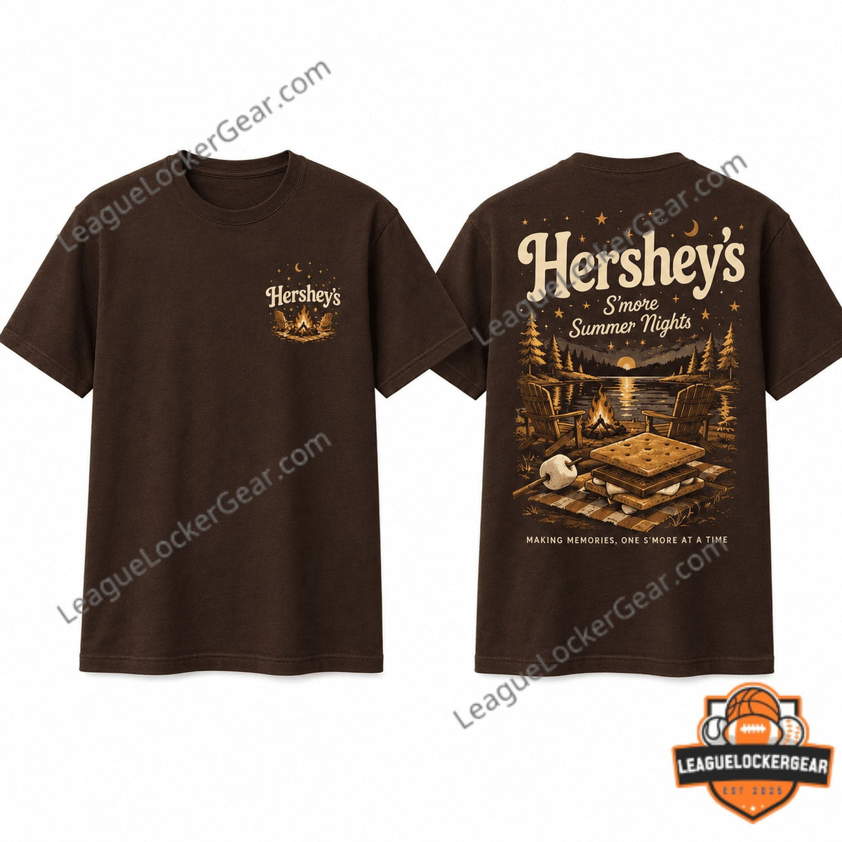 Hershey's S'more Summer Nights T-Shirt - LeagueLockerGear