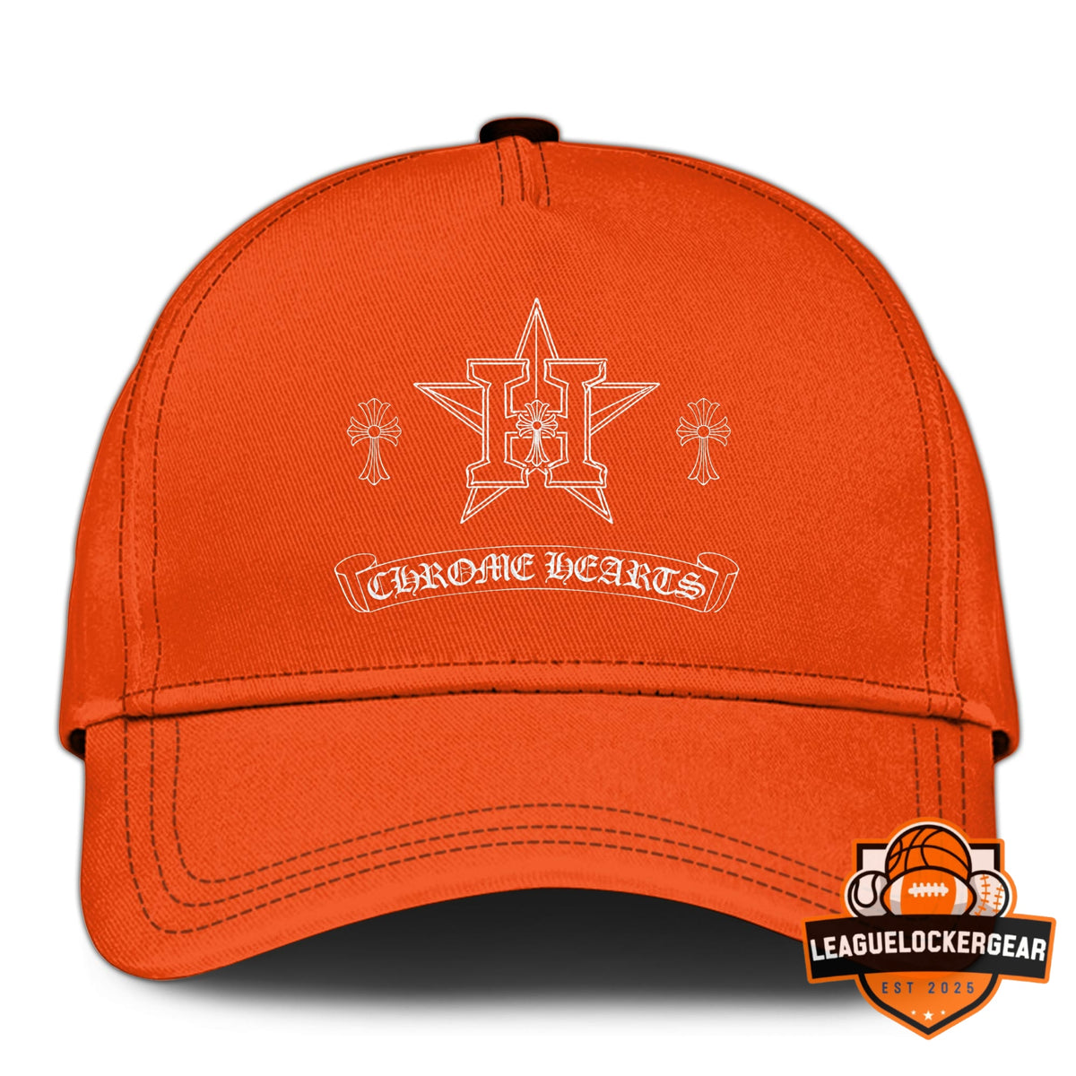 Houston Astros Chrome Hearts 2026 Hoodie - LeagueLockerGear