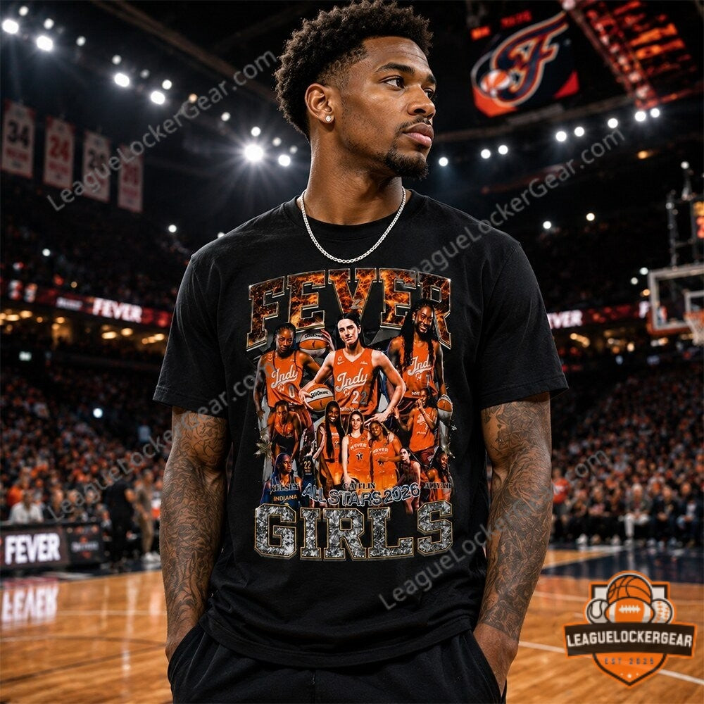 Indiana Fever All Stars 2026 Girls Caitlin Kelsey T-Shirt - LeagueLockerGear