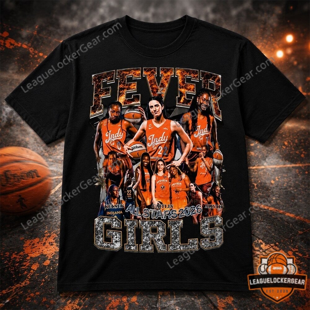 Indiana Fever All Stars 2026 Girls Caitlin Kelsey T-Shirt - LeagueLockerGear