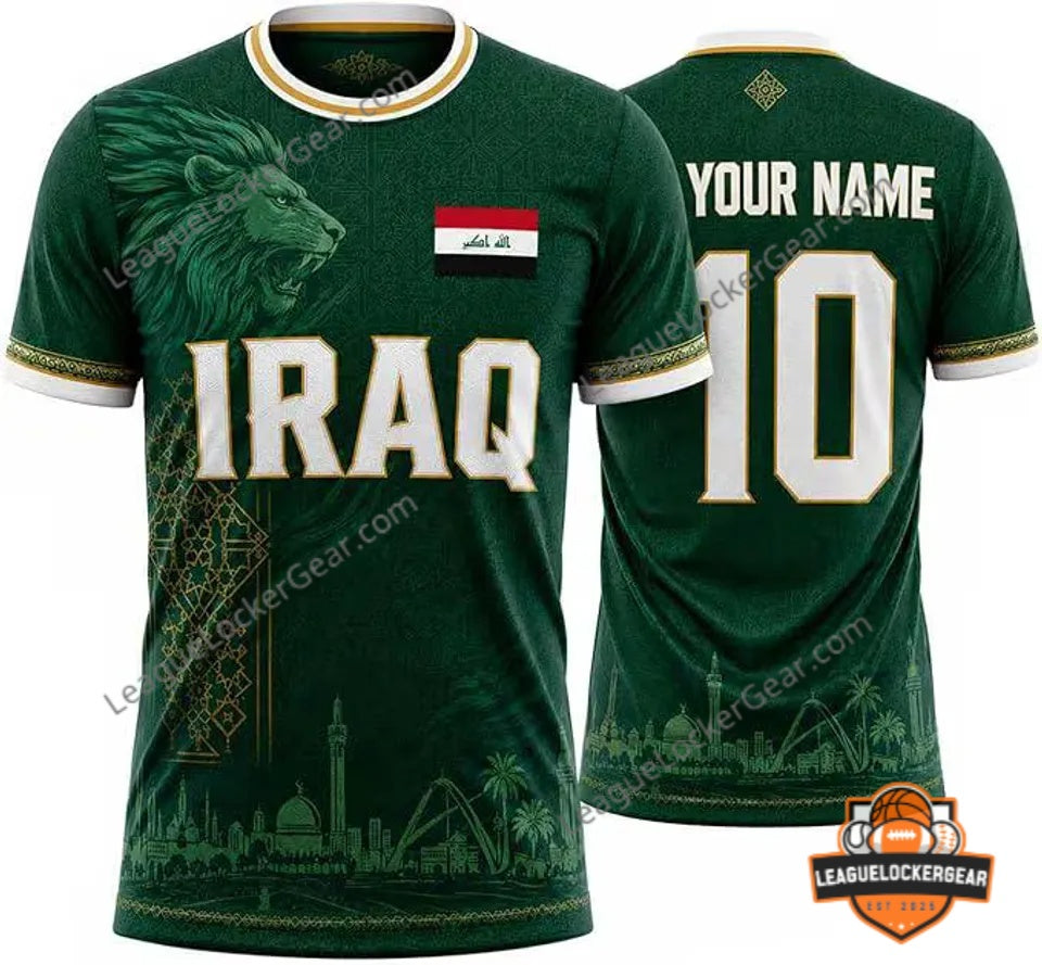 Iraq Wolrd Cup 2026 Soccer Jersey - LeagueLockerGear