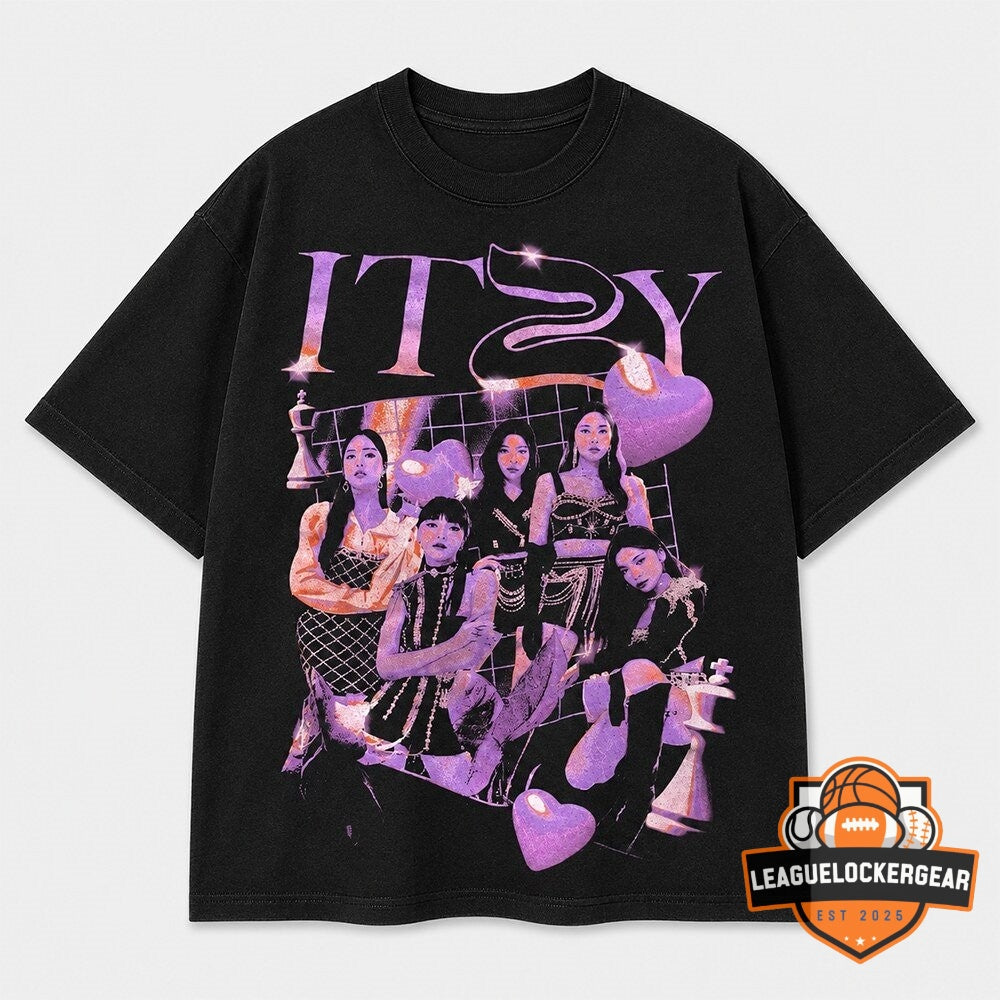 Yuna ITZY Checkmate Tour T-Shirt 2026 - LeagueLockerGear
