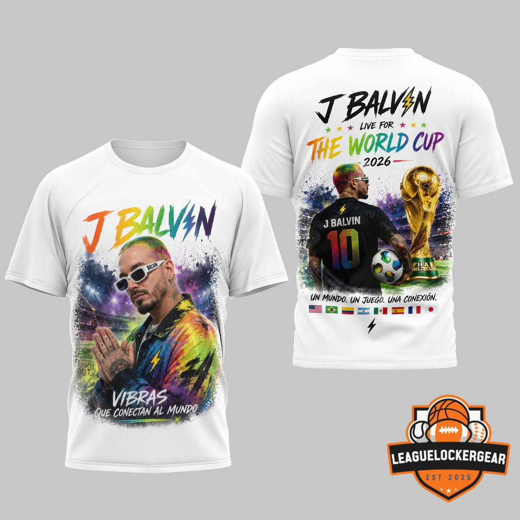 J Balvin Vibras World Cup 2026 T-Shirt - LeagueLockerGear